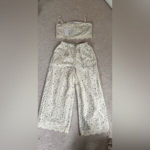 Floral Patterned Pants